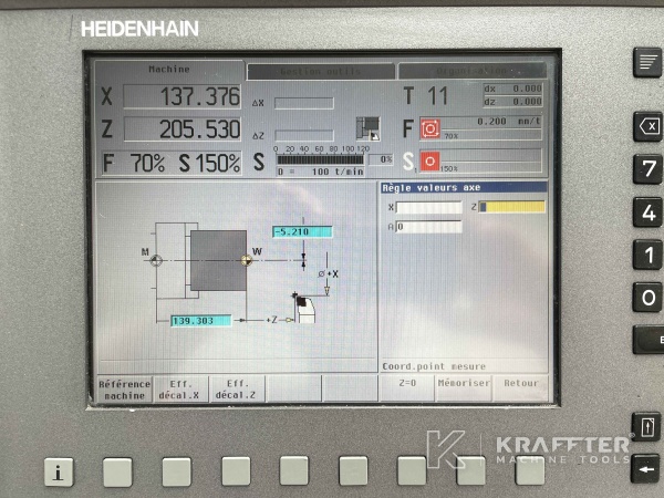 Numerische Steuerung HEIDENHAIN Manual Plus 4110 (cnc und cn) DMT KERN CD 282 20689-992