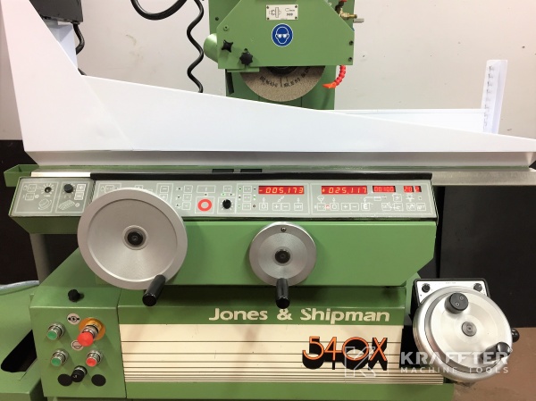 Flachschleifmaschine von Präzision JONES & SHIPMAN 540X 20689-910 Gebrauchte Werkzeugmaschinen