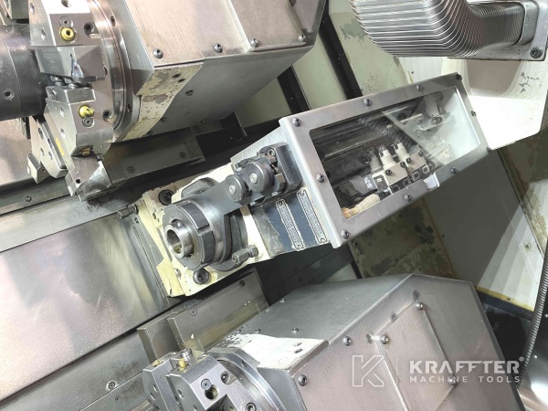CNC-Drehmaschine OKUMA LU-S1600 20690-021 bei KRAFFTER Gebrauchte Werkzeugmaschinen