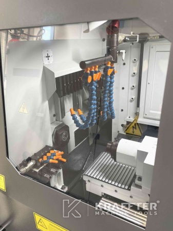 Längsdrehmaschine, Drehautomat mit beweglicher Spindel GOODWAY SW 32 90059