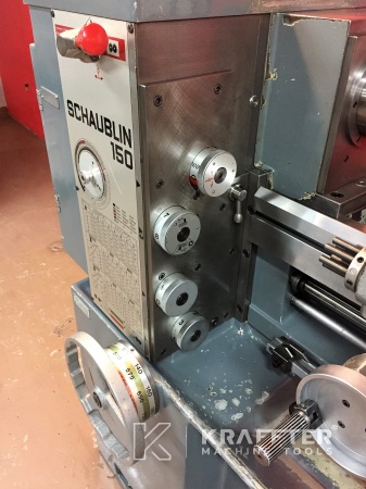 Konventionelle Drehmaschine SCHAUBLIN 150 20689-898 Gebrauchte Werkzeugmaschinenµ