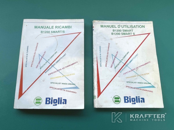 Bedienungsanleitungen für Dreh-und Fräszentrum BIGLIA B1200S Smart Turn 20690-045
