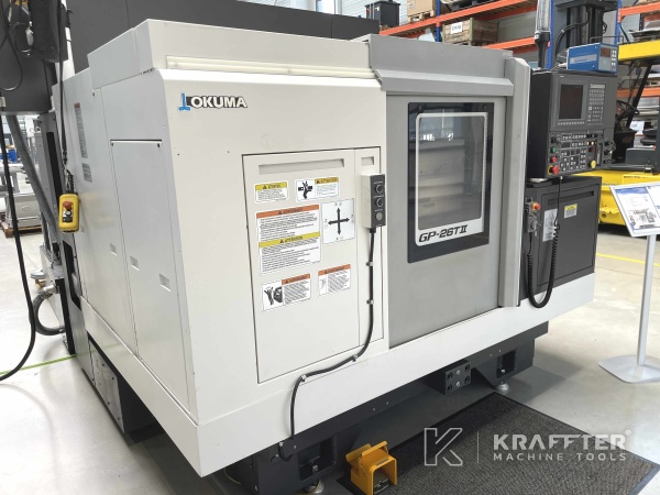 CNC-Rundschleifmaschine präzision aus zweiter Han OKUMA GP-26T II 20690-023 , KRAFFTER Machine Tools