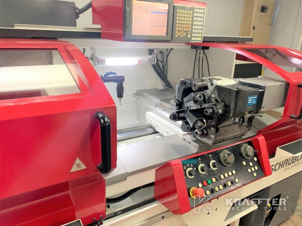 Präzisionsbearbeitung CNC-Drehmaschine gebraucht, SCHAUBLIN 180 CNC R-TM A2-5 20689-958