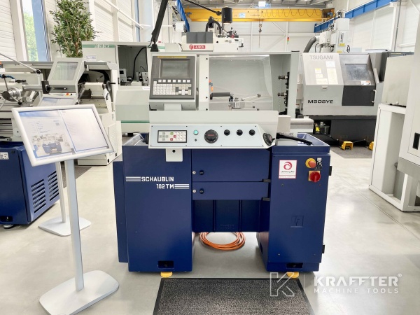CNC-Drehmaschine - SCHAUBLIN 102 TM-CNC - 90075