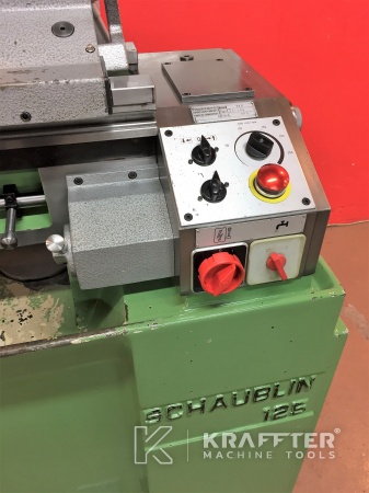 Konventionelle Drehmaschine SCHAUBLIN 125 C 20689-897 Gebrauchte Werkzeugmaschinenµ