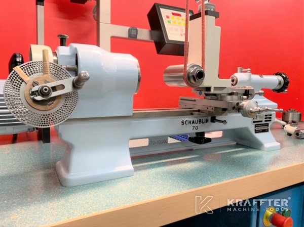 Konventionelle Drehmaschine für Metall gebraucht, SCHAUBLIN 70-CF 20689-949