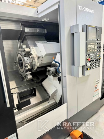 CNC-Drehmaschine gebraucht, TAKISAWA TS-4000 YS 90081 zu verkaufen