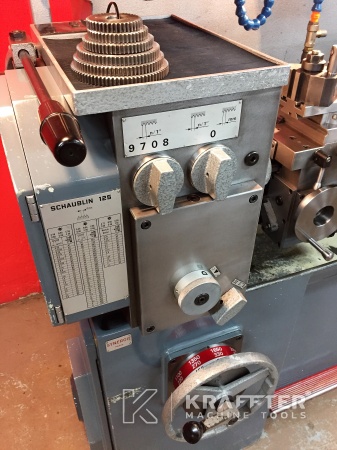 Gebrauchte Werkzeugmaschine für die spanende Bearbeitung , SCHAUBLIN 125 C 20689-895