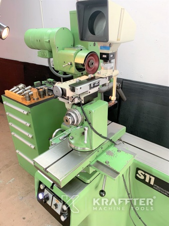 Industriemaschinen zum Schärfen Werkzeugschleifmaschine DECKEL S11 20689-934