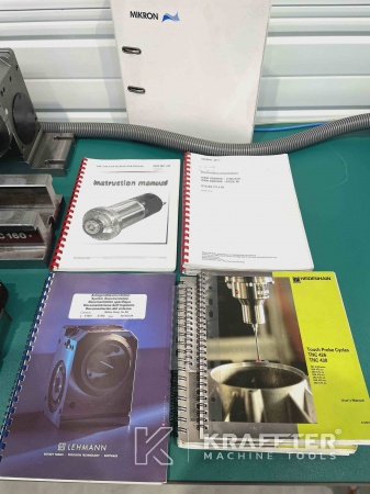 Bedienungsanleitungen für Bearbeitungszentrum MIKRON HSM 800 20690-041