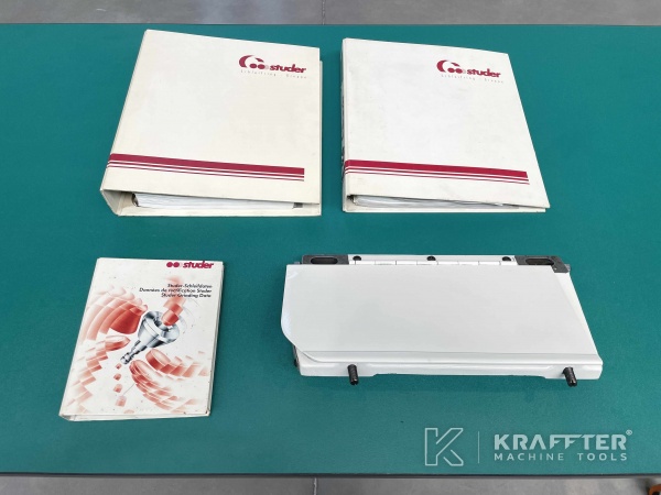 Bedienungsanleitungen für CNC-Rundschleifmaschine STUDER eco650 90080