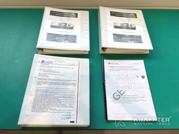 Bedienungsanleitungen für CNC-Rundschleifmaschine GER C-1000 CNC 90088