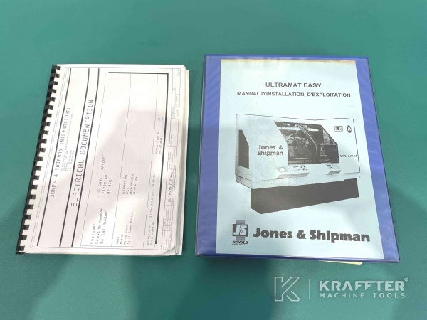 Bedienungsanleitungen für CNC-Rundschleifmaschine JONES & SHIPMAN Ultramat Easy 650 20690-005