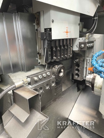 Längsdrehmaschine, Drehautomat mit beweglicher Spindel STAR SR-32 90071